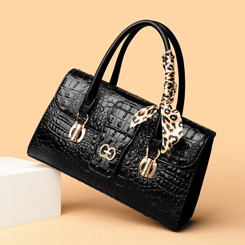 Caalla - Magnetic Crocodile Handbag
