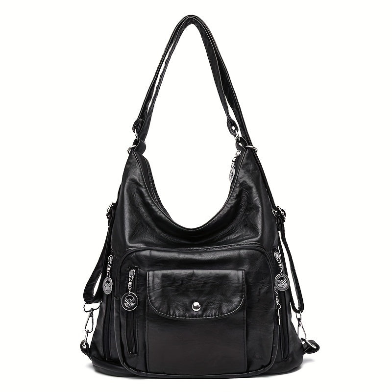 Kloe | Casual Hobo Leather Bag