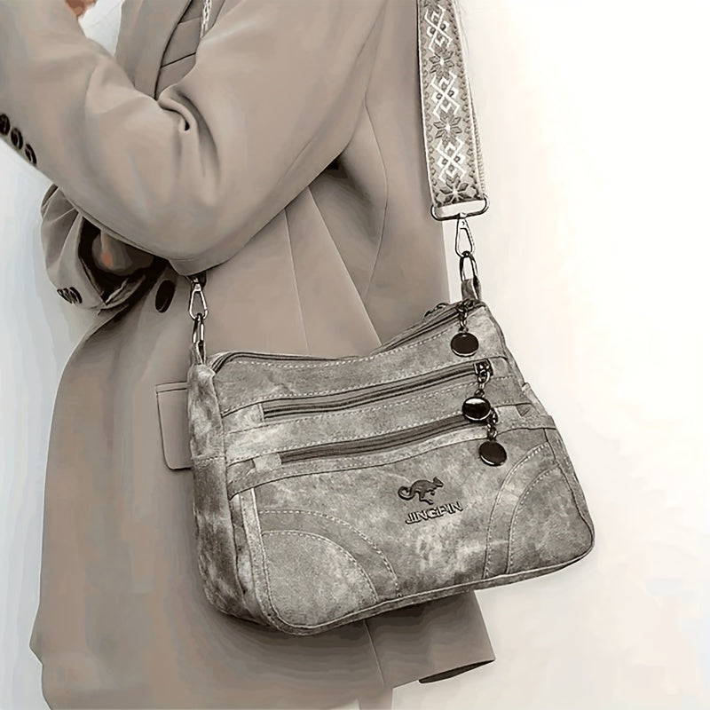 Kaori | Casual Denim Shoulder Bag