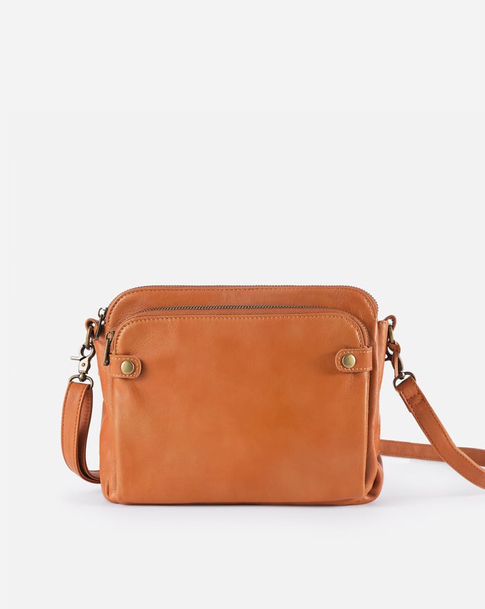 Freja | Urban leather crossbody bag