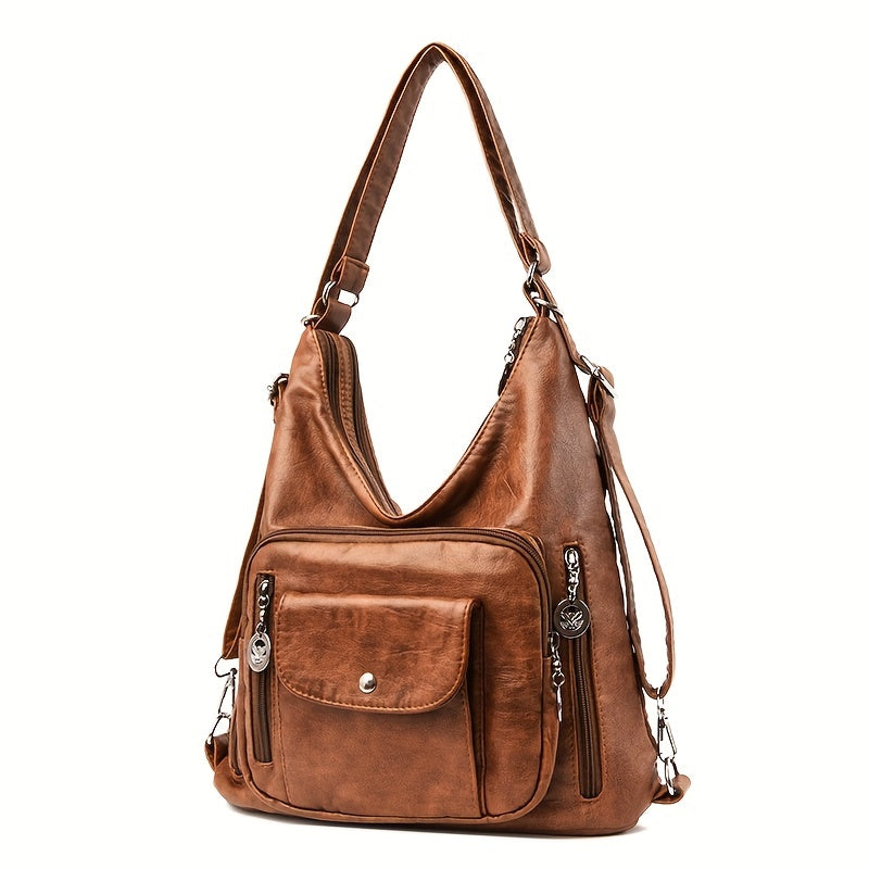 Kloe | Casual Hobo Leather Bag