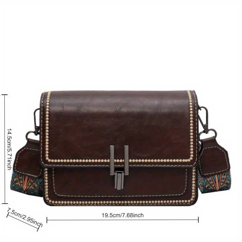 Kennedy | Vintage-inspired leather shoulder bag