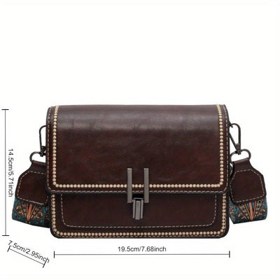 Kennedy | Vintage-inspired leather shoulder bag