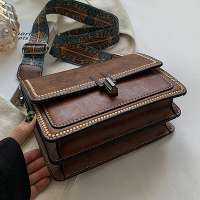 Kennedy | Vintage-inspired leather shoulder bag