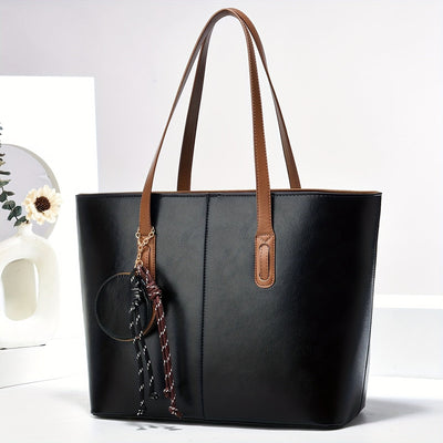 Kim | Two-Tone Tote Bag