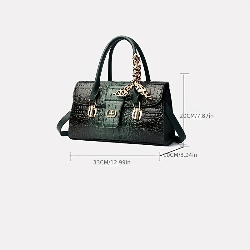 Caalla - Magnetic Crocodile Handbag