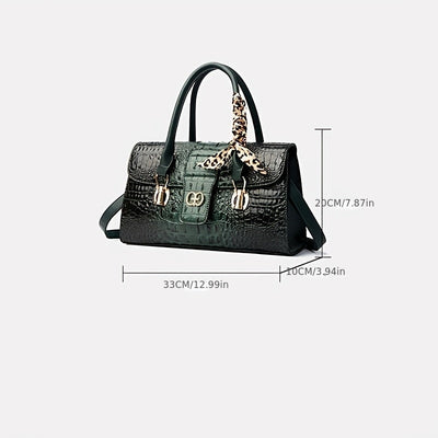 Caalla - Magnetic Crocodile Handbag