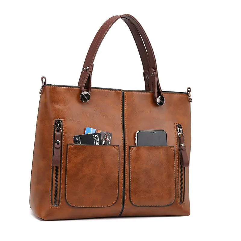 Ida | Classic Leather Bag