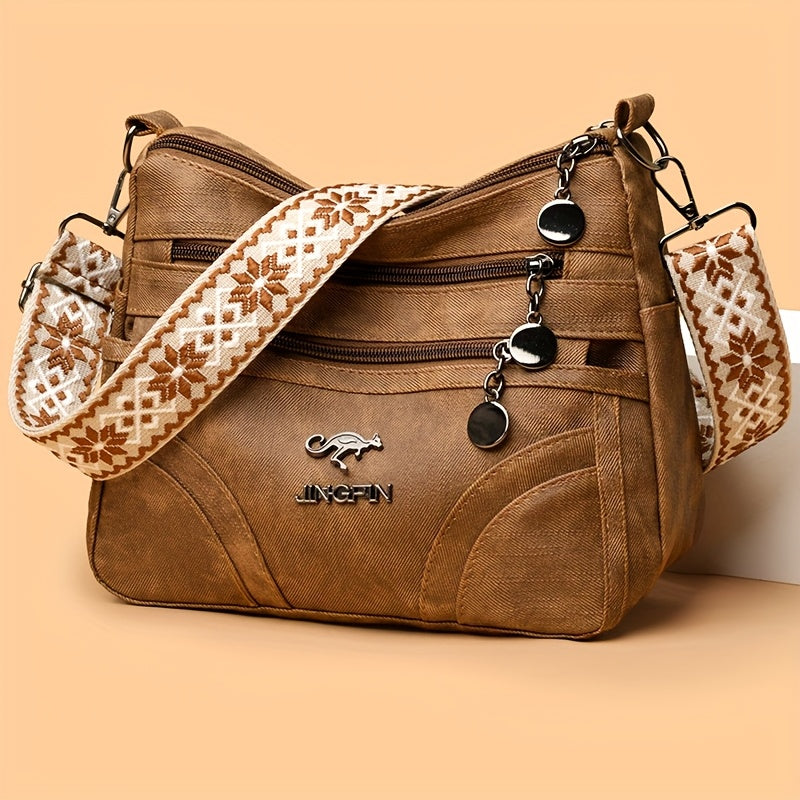 Kaori | Casual Denim Shoulder Bag