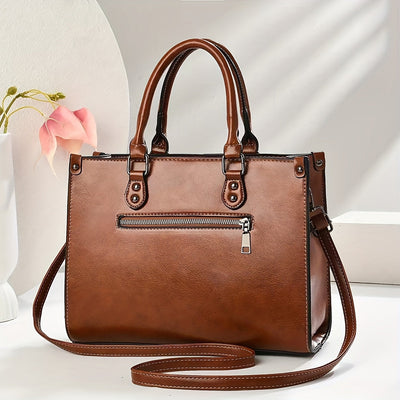 Kylie | Handbag in Structured Leather