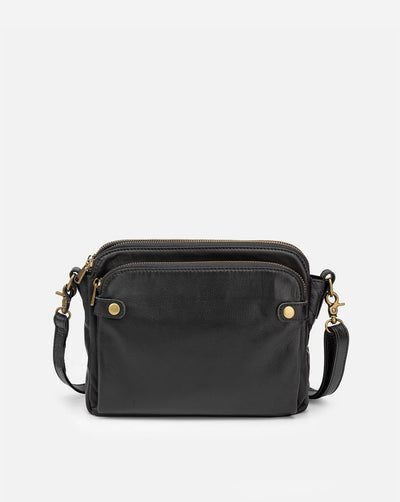 Freja | Urban leather crossbody bag