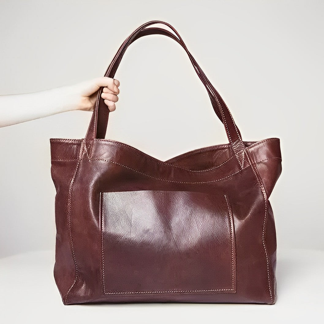 Astrid | Luxurious Leather Tote Bag