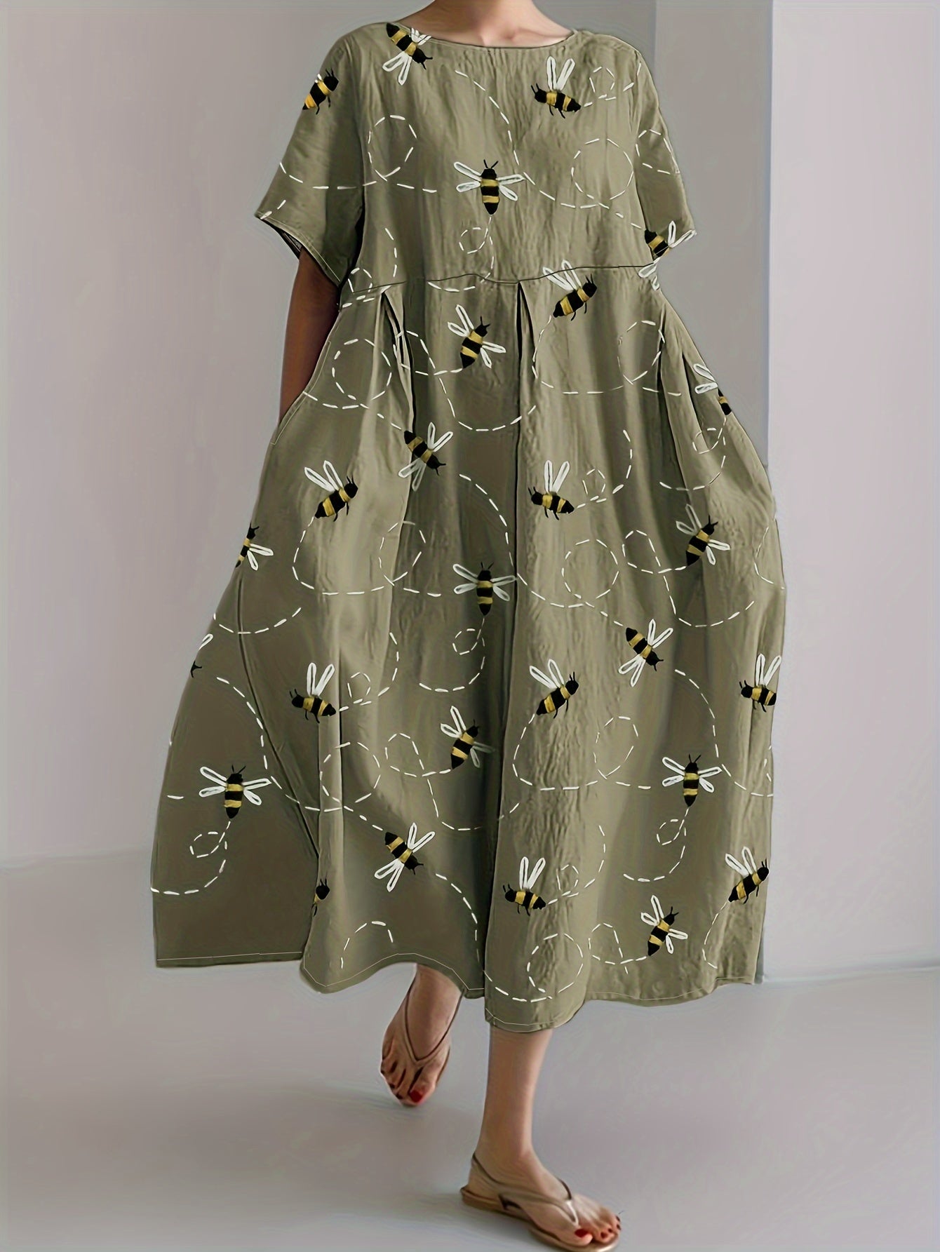Martine | Bee Flower Dress