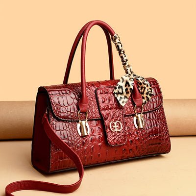 Caalla - Magnetic Crocodile Handbag