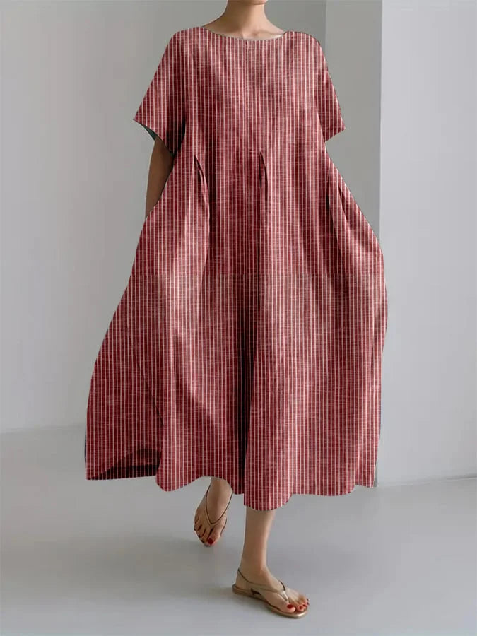 Bianca | Striped Retro Dress
