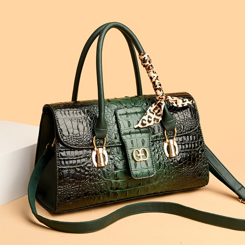 Caalla - Magnetic Crocodile Handbag