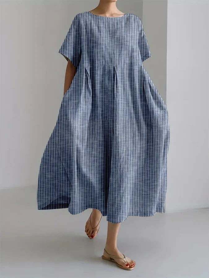 Bianca | Striped Retro Dress