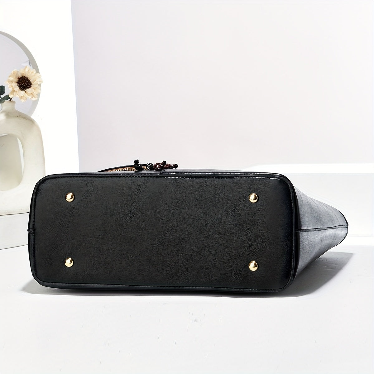 Kim | Two-Tone Tote Bag