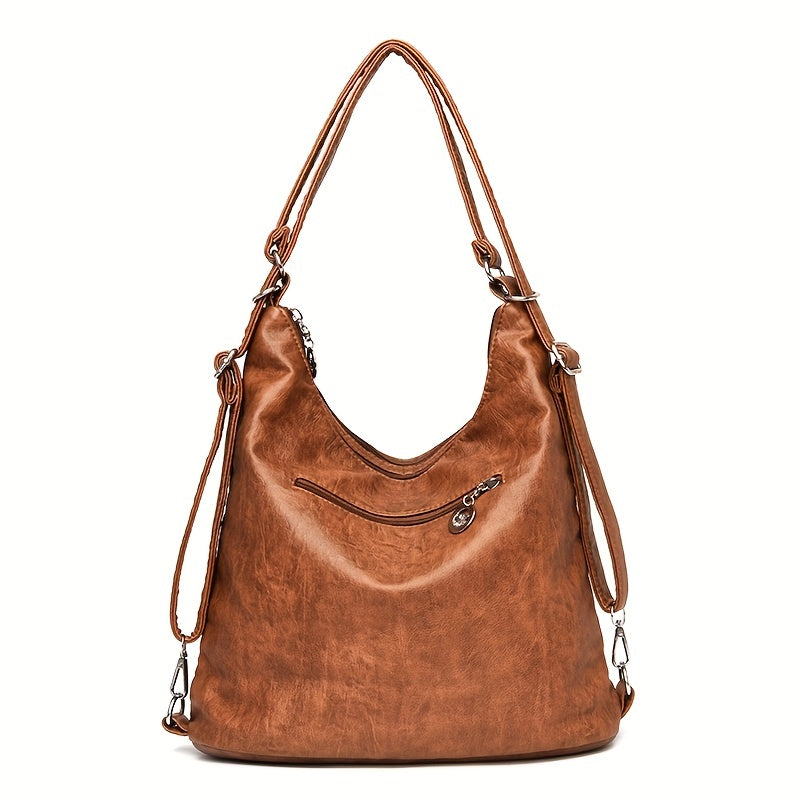 Kloe | Casual Hobo Leather Bag