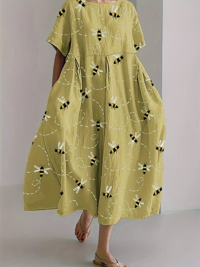 Martine | Bee Flower Dress