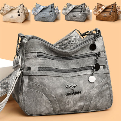 Kaori | Casual Denim Shoulder Bag