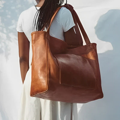 Astrid | Luxurious Leather Tote Bag