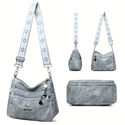 Kaori | Casual Denim Shoulder Bag