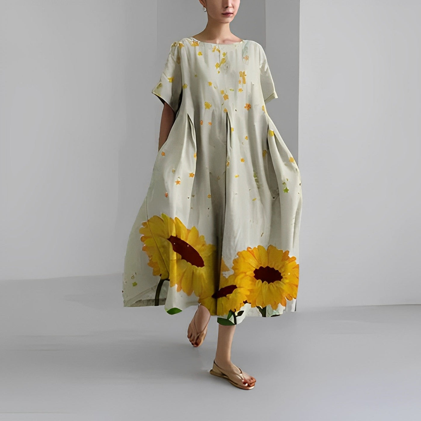 Fleur | Lightweight Printed Dress
