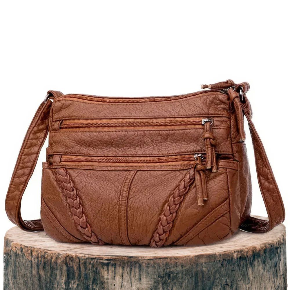 Katrine | Leather Crossbody Bag