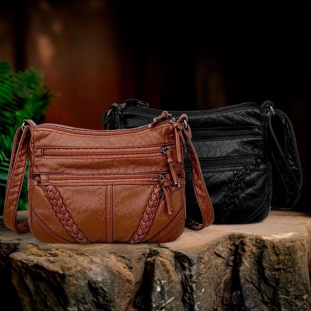 Katrine | Leather Crossbody Bag