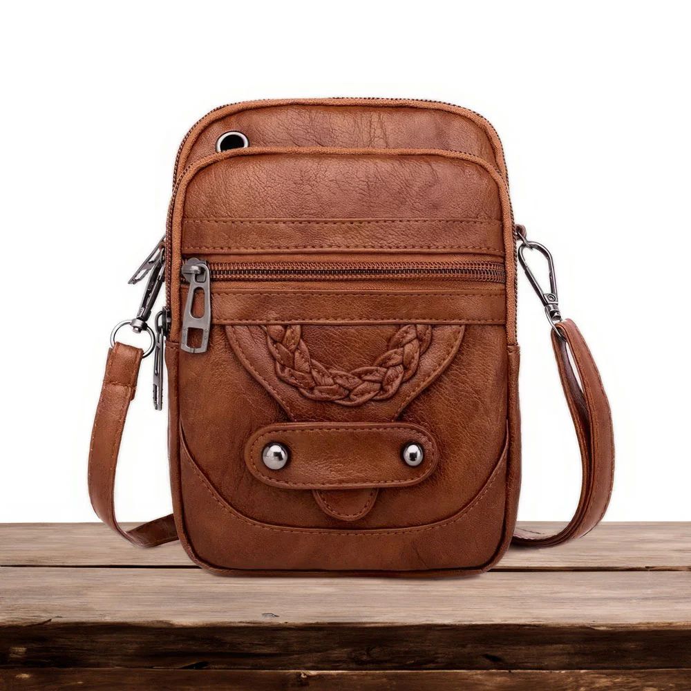 Naomi | Leather Crossbody Bag