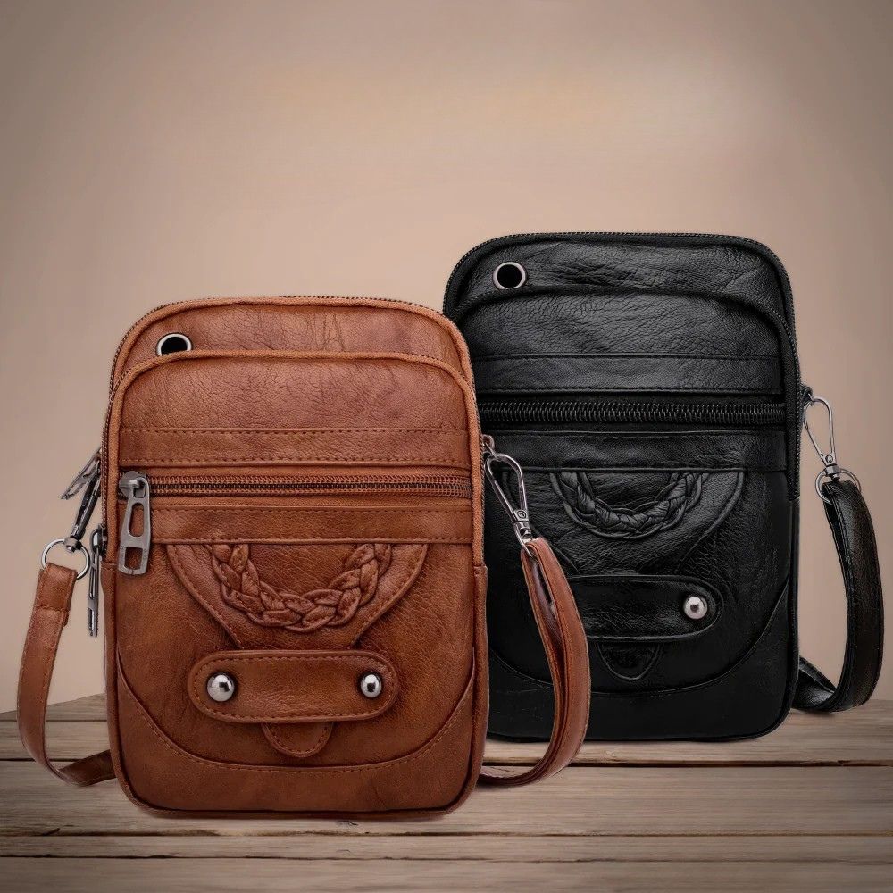 Naomi | Leather Crossbody Bag