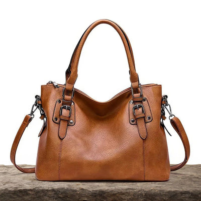 Freja | Leather Shoulder Bag