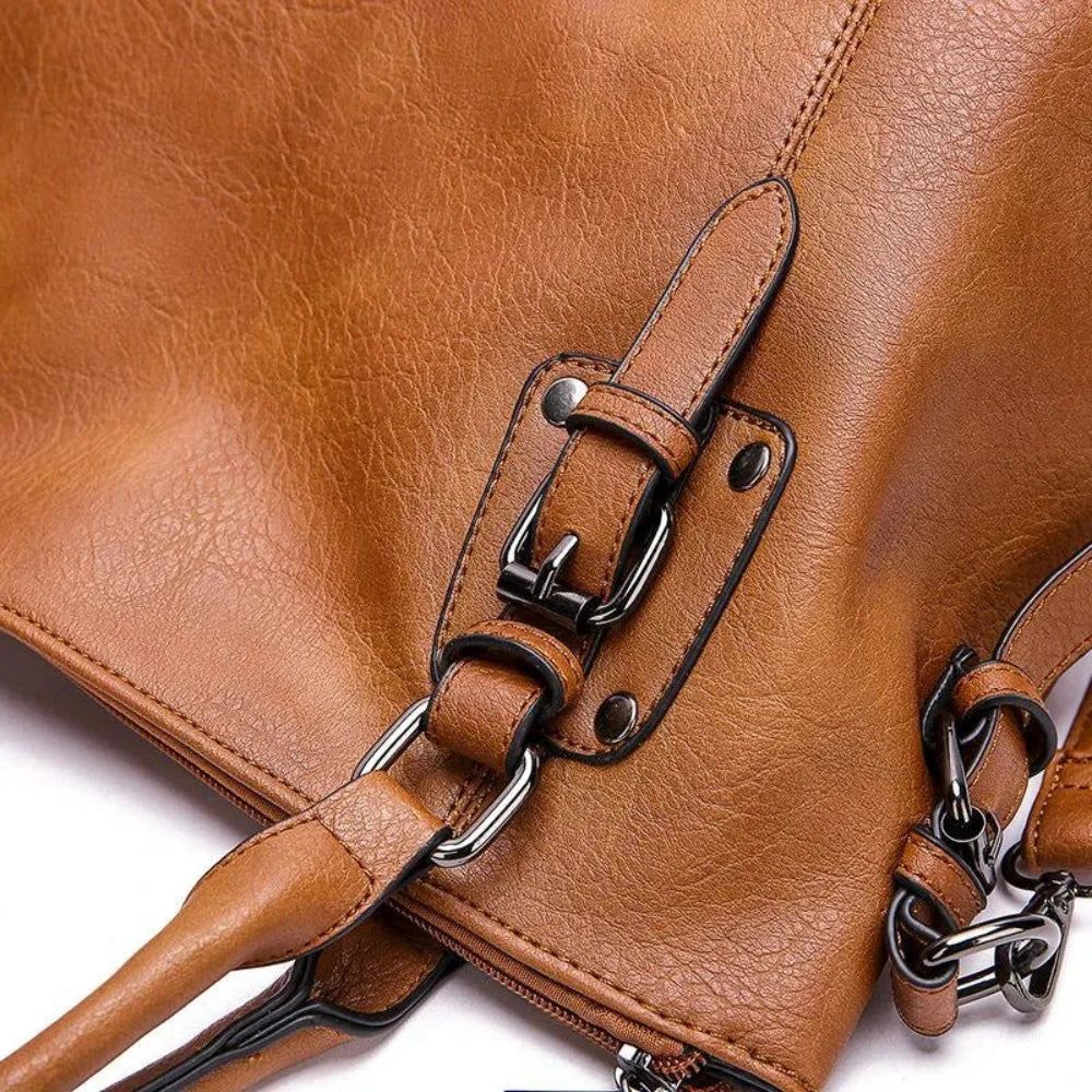 Freja | Leather Shoulder Bag