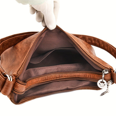 Kloe | Casual Hobo Leather Bag