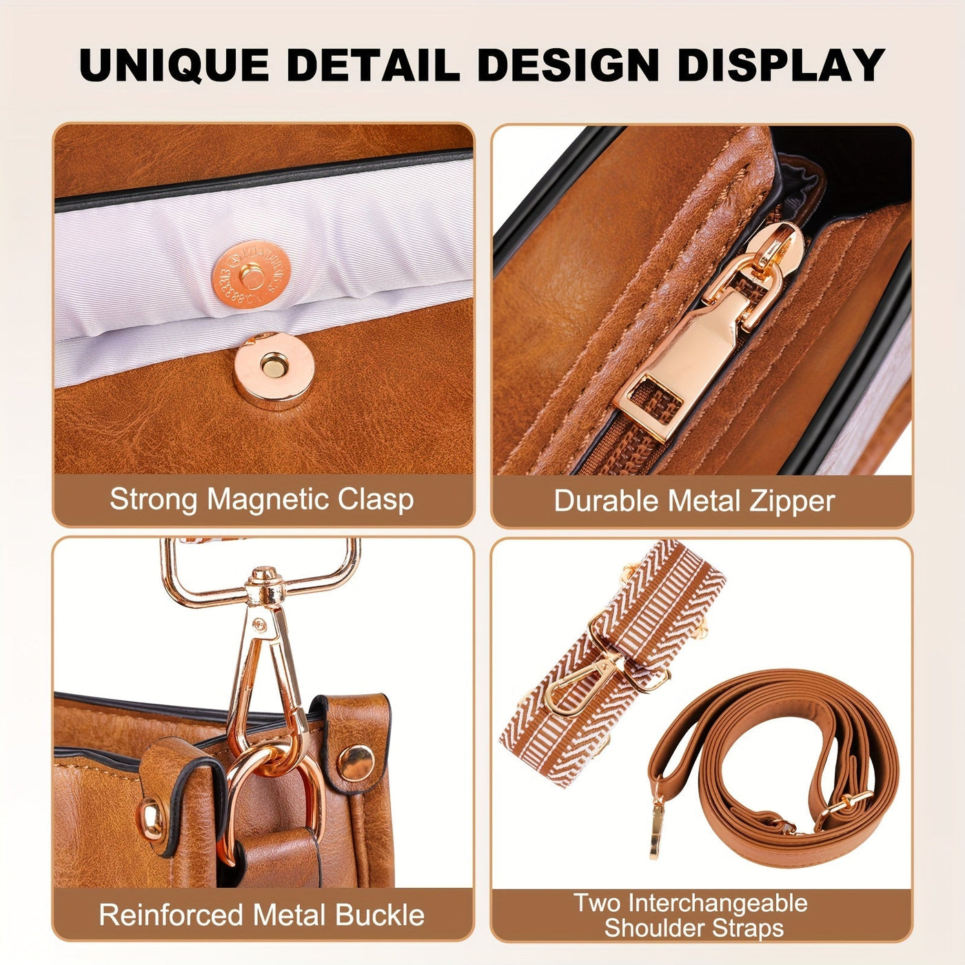 Clara | Relaxed Elegant Leather Bag