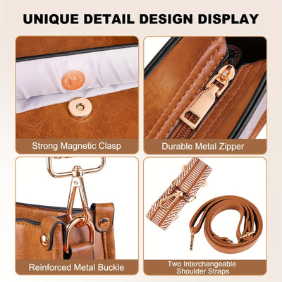 Clara | Relaxed Elegant Leather Bag