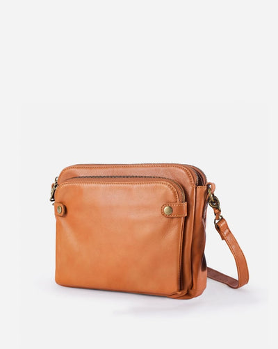 Freja | Urban leather crossbody bag