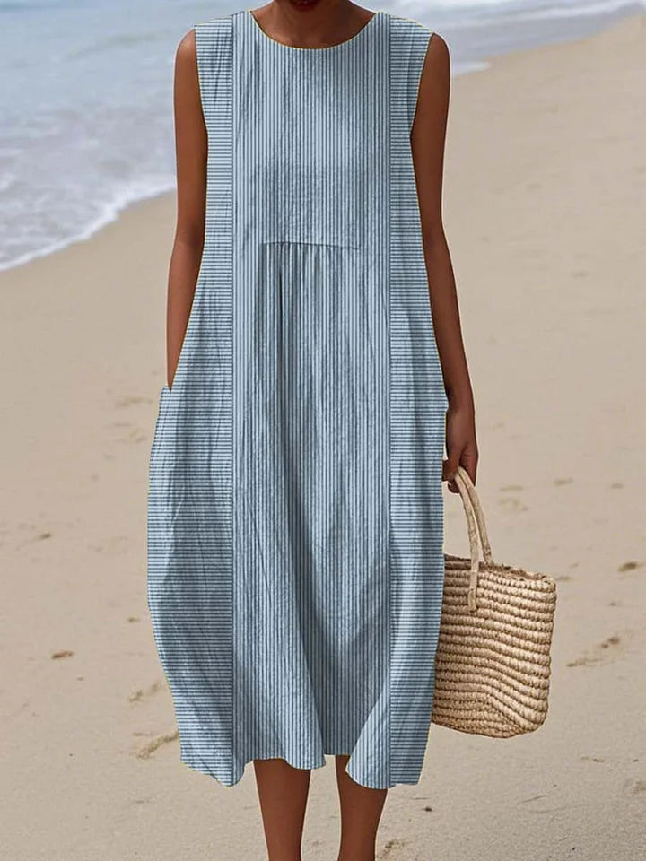 Soraya - Sleeveless Summer Pocket Dress