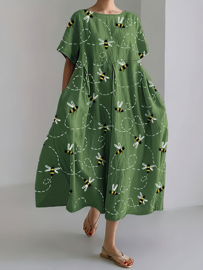 Martine | Bee Flower Dress