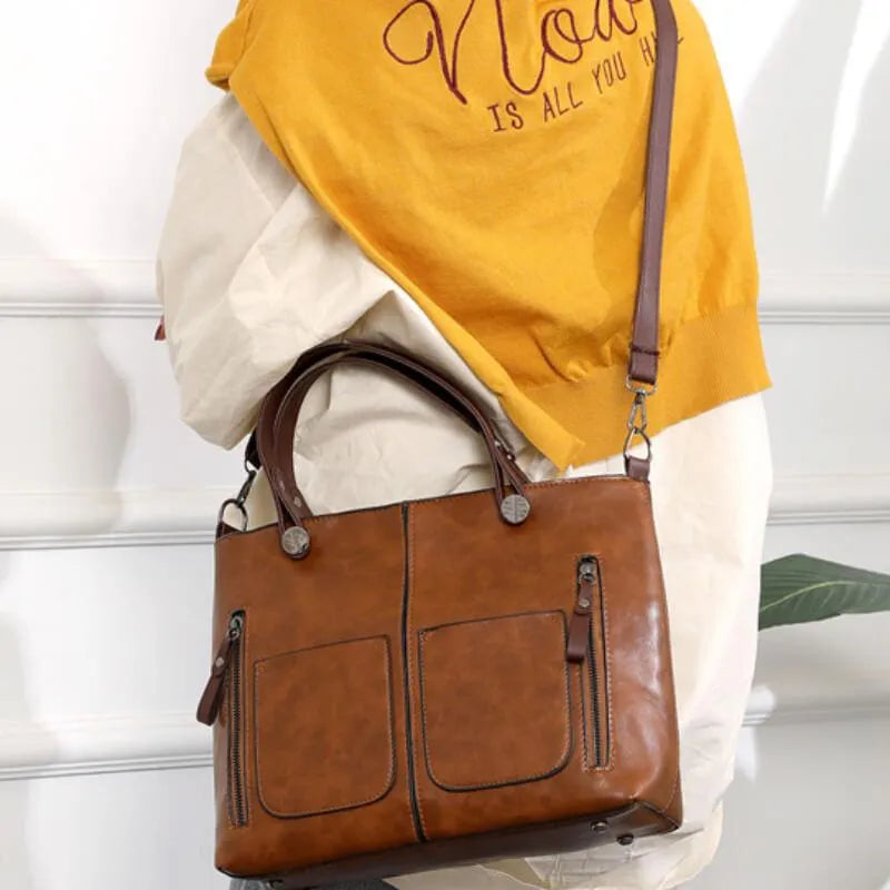 Ida | Classic Leather Bag