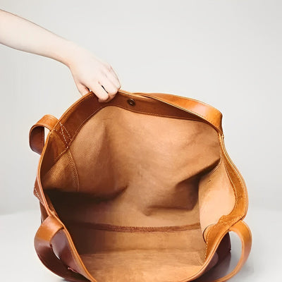 Astrid | Luxurious Leather Tote Bag