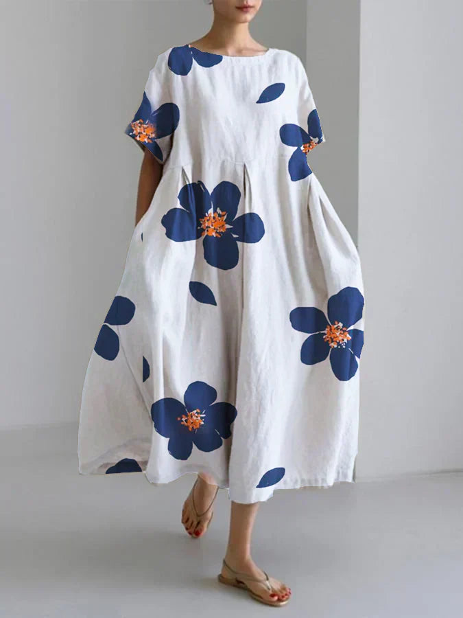 Caterina | Bright Summer Viscose Dress