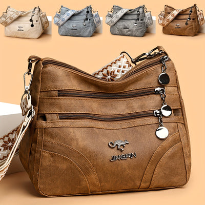 Kaori | Casual Denim Shoulder Bag
