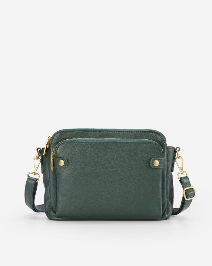 Freja | Urban leather crossbody bag