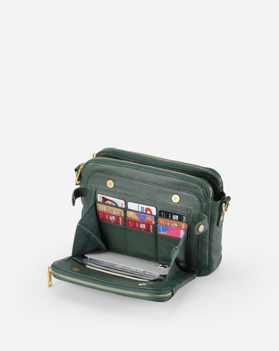 Freja | Urban leather crossbody bag