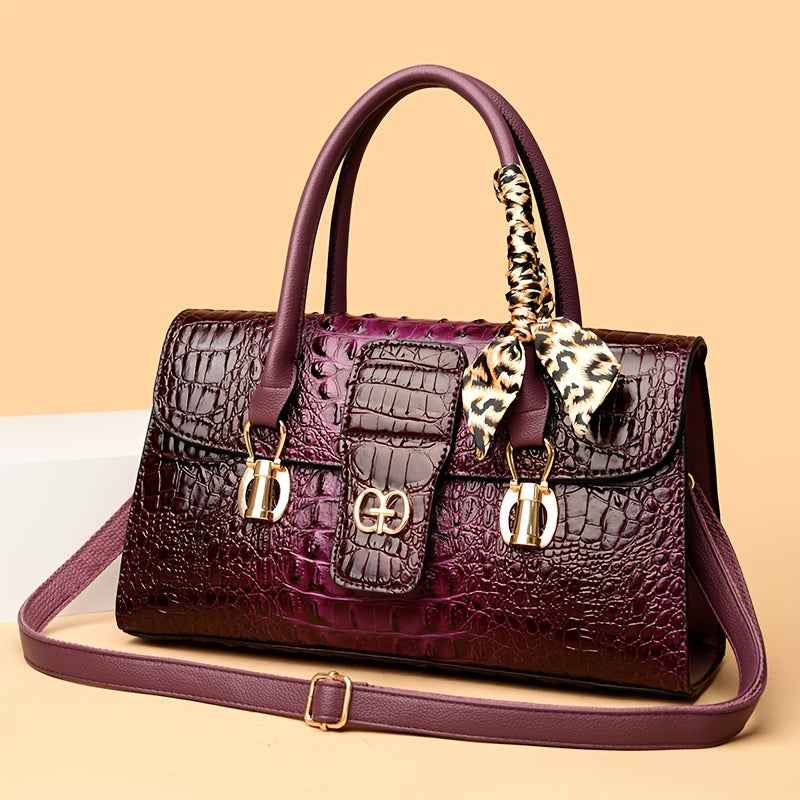Caalla - Magnetic Crocodile Handbag