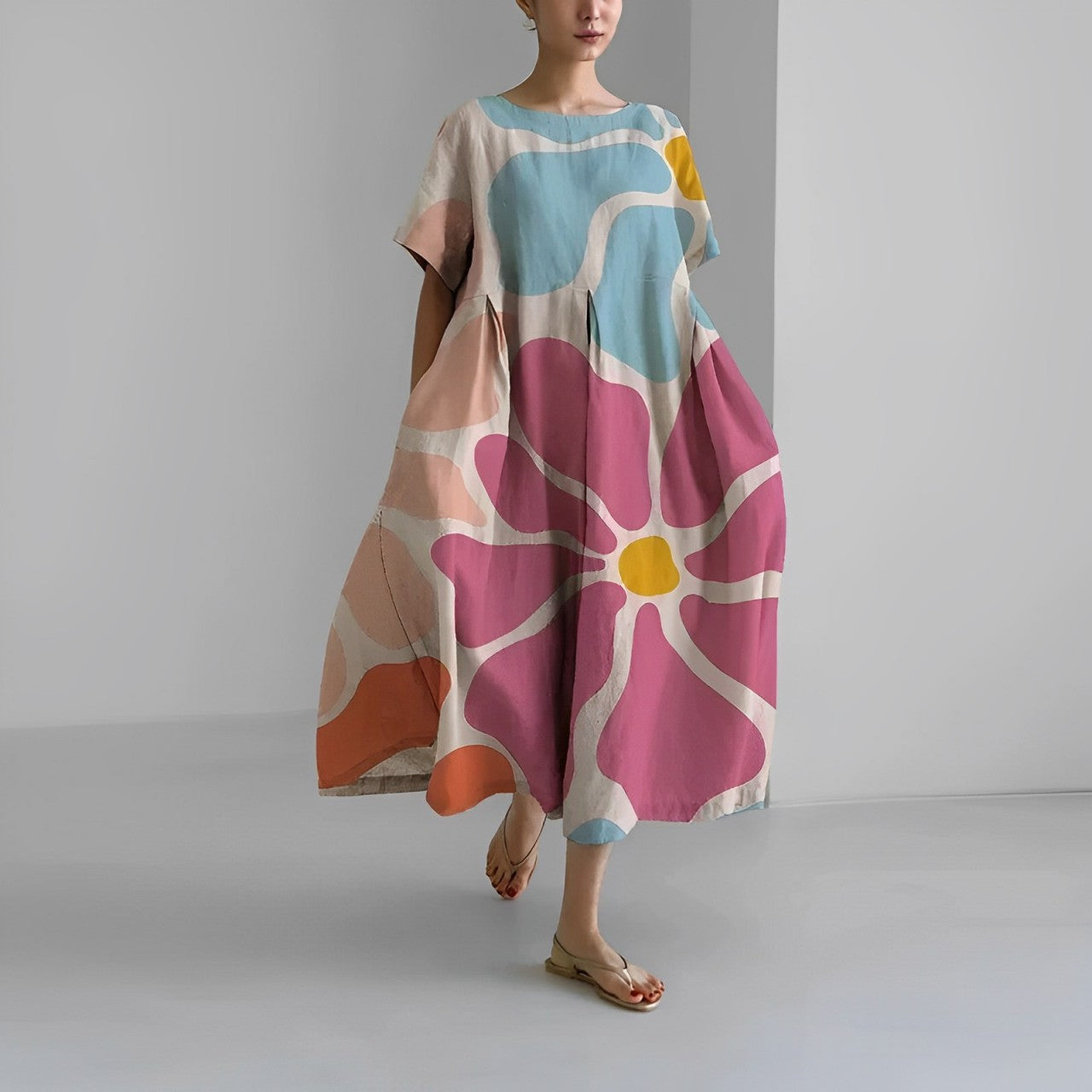 Manon | Light Viscose Sunny Dress